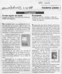 El mejor jugador del mundo  [artículo].