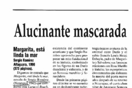 Alucinante mascarada  [artículo] José Promis.