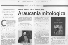 Araucanía motológica  [artículo].