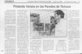 Pintando versos en las paredes de Temuco  [artículo].