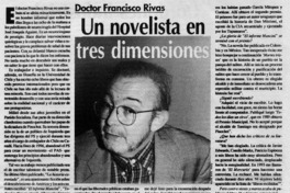 Un novelista en tres dimensiones