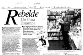 Rebelde de fina estampa  [artículo].