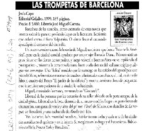 Las trompetas de Barcelona  [artículo] Jordi Lloret.