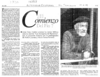 El comienzo del fin?  [artículo] Carolina Andonie Dracos.