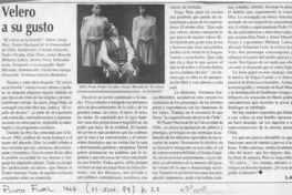 Velero a su gusto  [artículo] L. A. M.