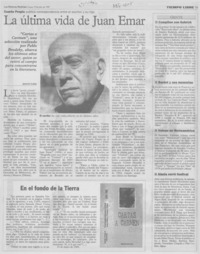 La última vida de Juan Emar