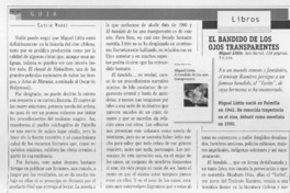 Bandidos anémicos  [artículo] Camilo Marks.