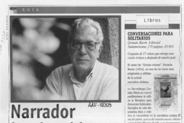 Narrador implacable  [artículo] Camilo Marks.