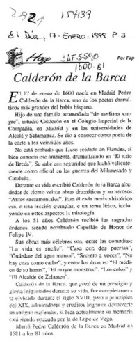 Calderón de la Barca