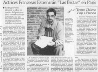 Actrices francesas estrenarán "Las brutas" en París  [artículo].