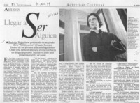 Llegar a ser alguien  [artículo] José Miguel Izquierdo.