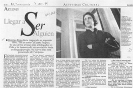 Llegar a ser alguien  [artículo] José Miguel Izquierdo.