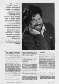 "Los escritores somos inventores de mentiras, pero no de engaños"  [artículo] Alejandra Costamagna.
