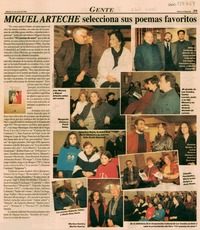 Miguel Arteche selecciona sus poemas favoritos