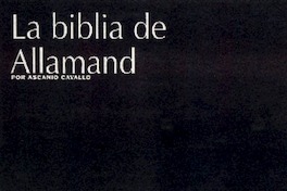 La biblia de Allamand