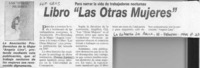 Libro "Las otras mujeres"  [artículo].
