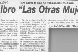 Libro "Las otras mujeres"  [artículo].