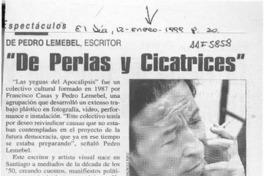 "De perlas y cicatrices"  [artículo].