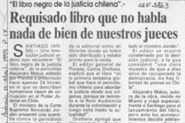 Requisado libro que no habla nada de bien de nuestros jueces  [artículo].