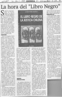 La Hora del "Libro negro"  [artículo].