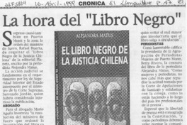 La Hora del "Libro negro"  [artículo].
