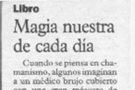 Magia nuestra de cada día