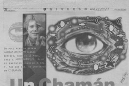 Un chamán entre nosotros  [artículo] María Paz Valcárcel.