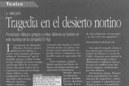 Tragedia en el desierto nortino  [artículo].