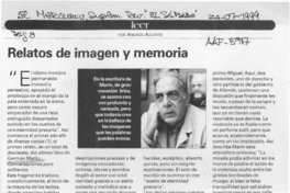 Relatos de imagen y memoria