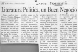 Literatura política, un buen negocio  [artículo].