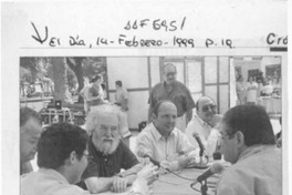 Tomás Moulián, invitado a la Feria del Libro  [artículo].