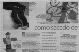 Como sacado de historieta  [artículo] Jimena Córdova N.