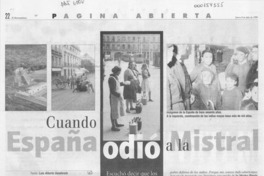 Cuando España odió a la Mistral