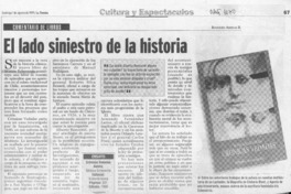 El lado siniestro de la historia  [artículo] Rodolfo Arenas R.