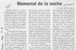 Memorial de la noche