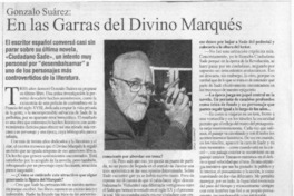 En las garras del divino Marqués