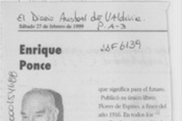 Enrique Ponce
