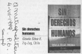 Sin derechos humanos  [artículo].