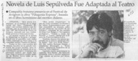 Novela de Luis Sepúlveda fue adaptada al teatro  [artículo].