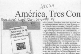 Fundamentos culturales de la integración latinoamericana  [artículo] Cristián Garay Vera.