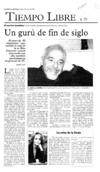 Un gurú de fin de siglo  [artículo] Jazmín Lolas.