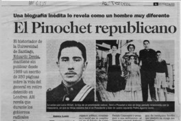 El Pinochet republicano  [artículo] Andrea Lagos.