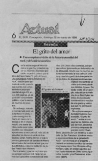 El Grito del amor  [artículo].