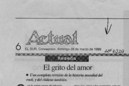 El Grito del amor  [artículo].