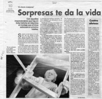 Sorpresas te da la vida  [artículo] Ana María Blanco.