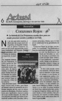 Corazones rojos  [artículo] LAM.