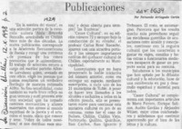 Publicaciones  [artículo] Fernando Arriagada Cortés.