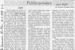 Publicaciones  [artículo] Fernando Arriagada Cortés.