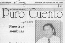 Nuestras sombras  [artículo] Tomás Soto Aguirre.