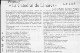 "La catedral de Linares"  [artículo]O.A.C.G.